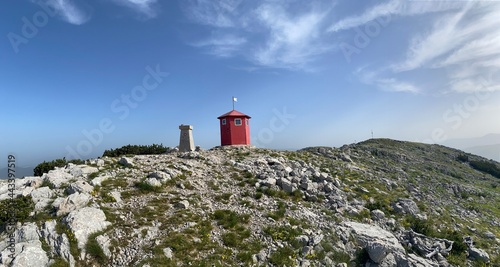 Dinara mountain in Croatia landscape