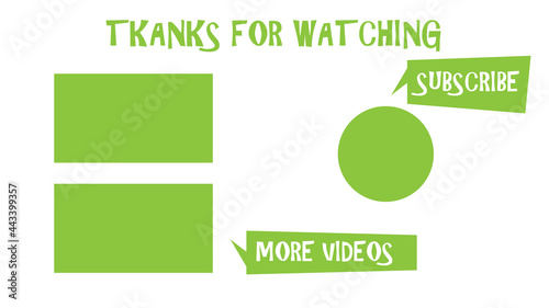 YouTube End Card Template Type A 02