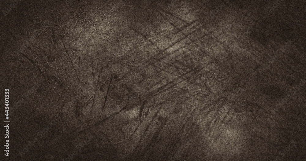 Fototapeta premium Image of brown marks and scratches trembling and shaking on seamless loop on brown background