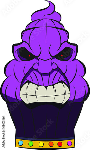 Super Villains imagined as Delicious Cupcakes for Halloween. Halloween recipe for an evil cupcake that will give you mouth watering nightmares.