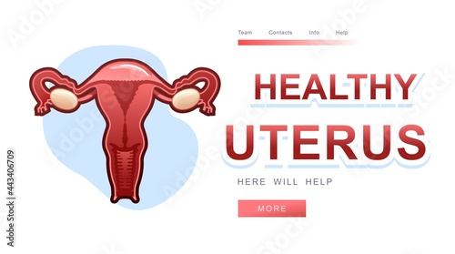 banner female genital organ uterus