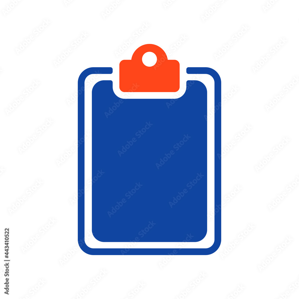 Clipboard outline flat glyph icon. Workspace sign Clipboard outline flat glyph icon. Workspace sign