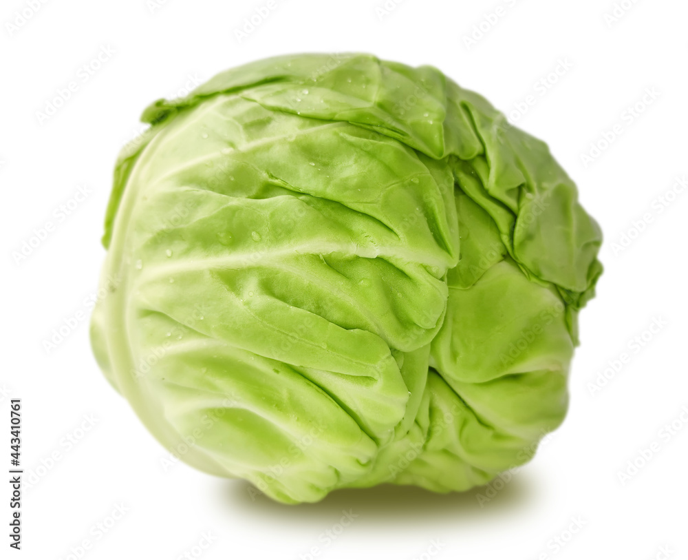Cabbage isolated on white background Cabbage isolated on white background