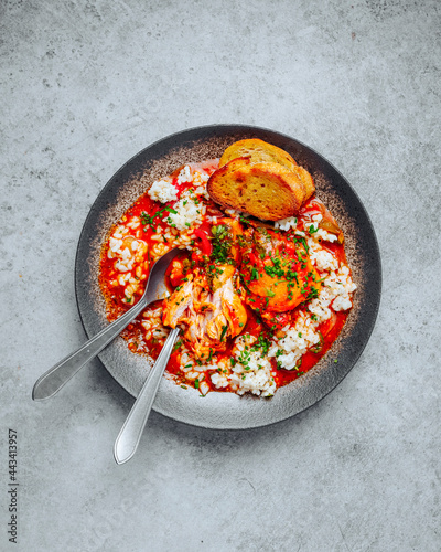 Chicken tomato stew