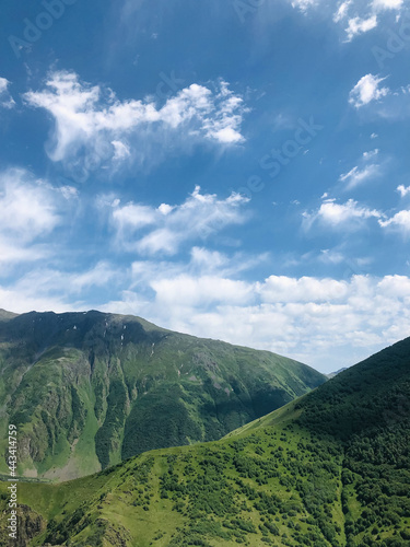 landscape with mountains and sky © Світлана Тригуб