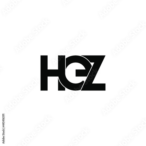 hez letter original monogram logo design © ahmad ayub prayitno