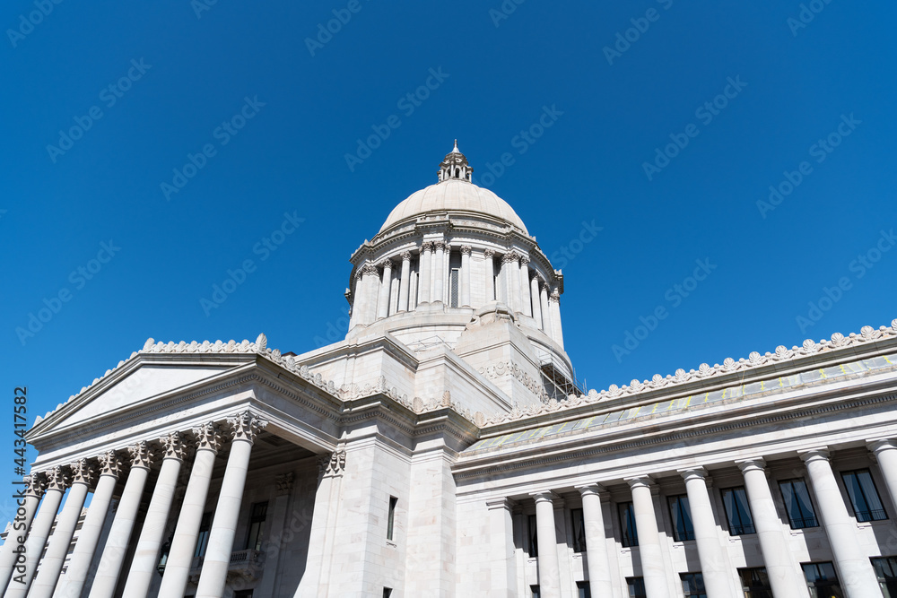 Legislative Building in Olympia. home of government of Washington state.