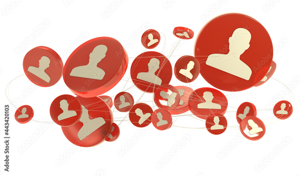 Business and communications group digital Business and communications group digital