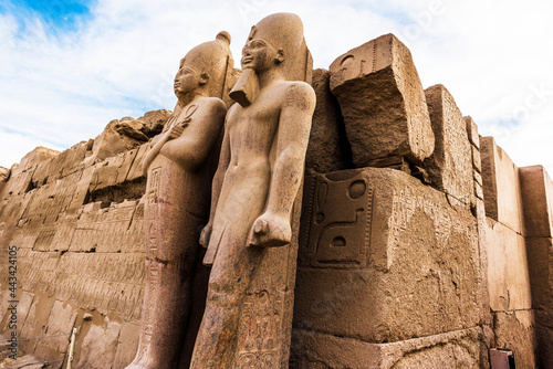 egyptian statues