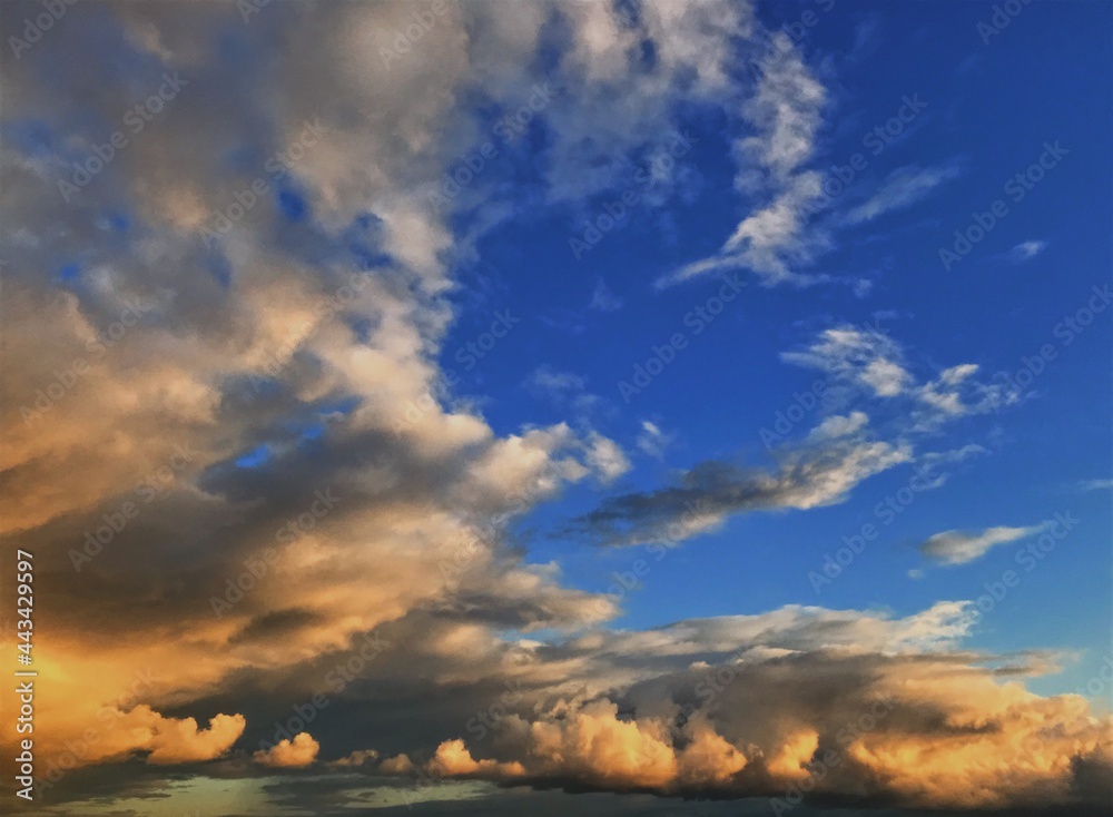 sunset in the sky sunset in the sky