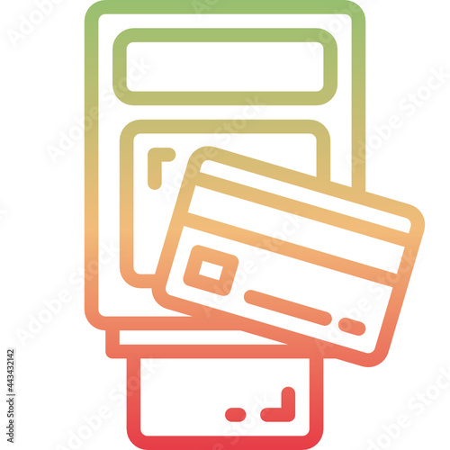 payment gradient icon