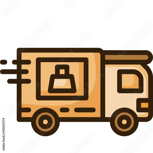 delivery Two Tone icon