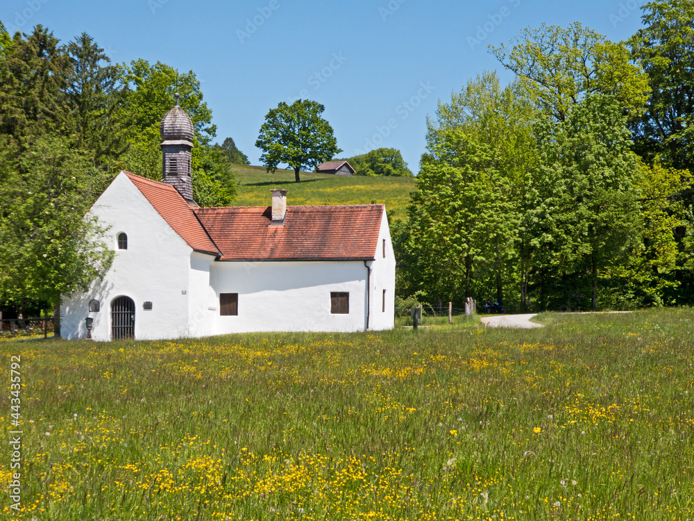 kleine Kirche in Oberbayern