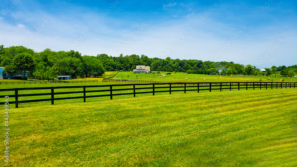 Obraz premium American countryside landscape