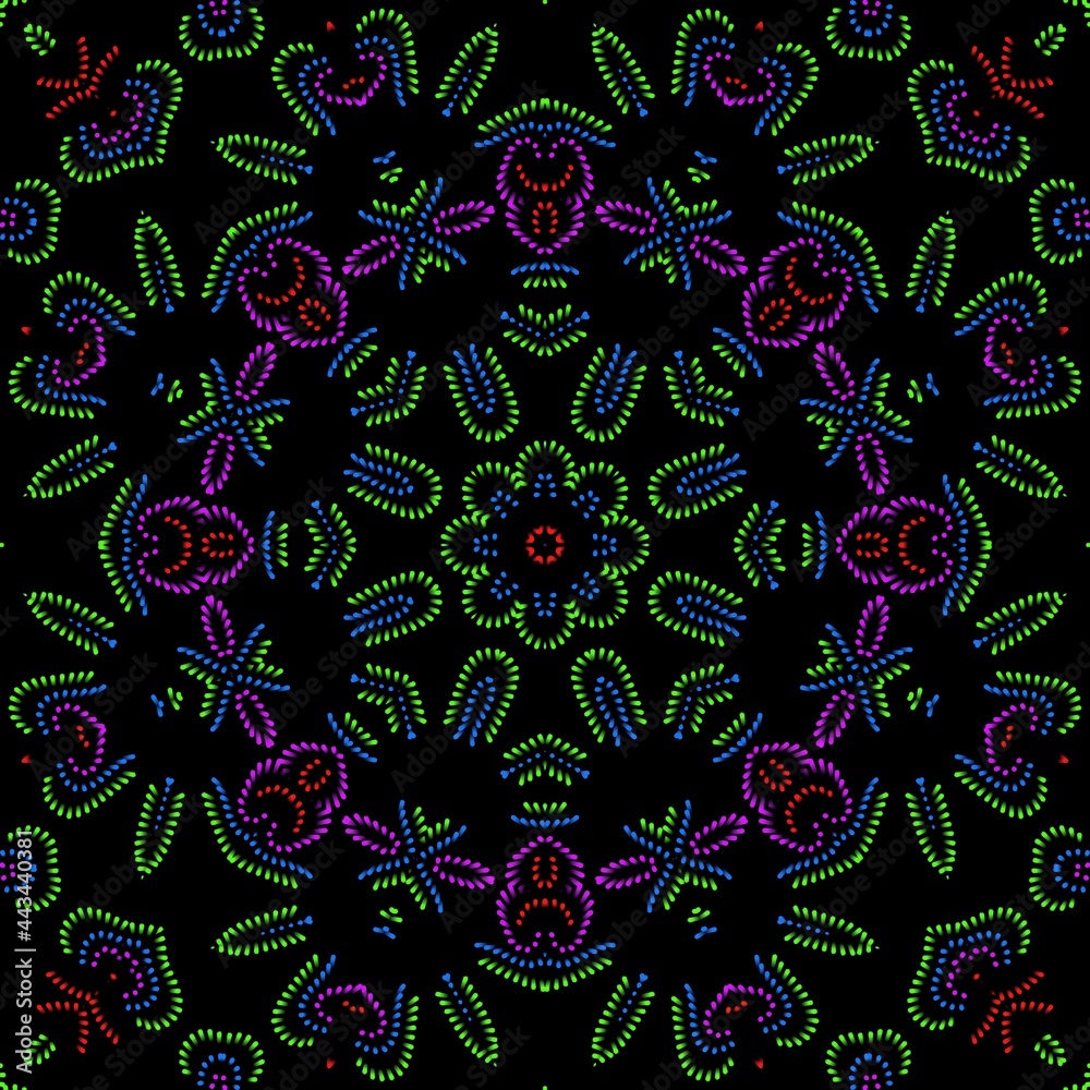 Indian floral pattern design for the usage of home decoration. Indian floral pattern design for the usage of home decoration.