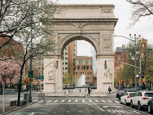 Arch at Washington Square Park in Manhattan, New York City