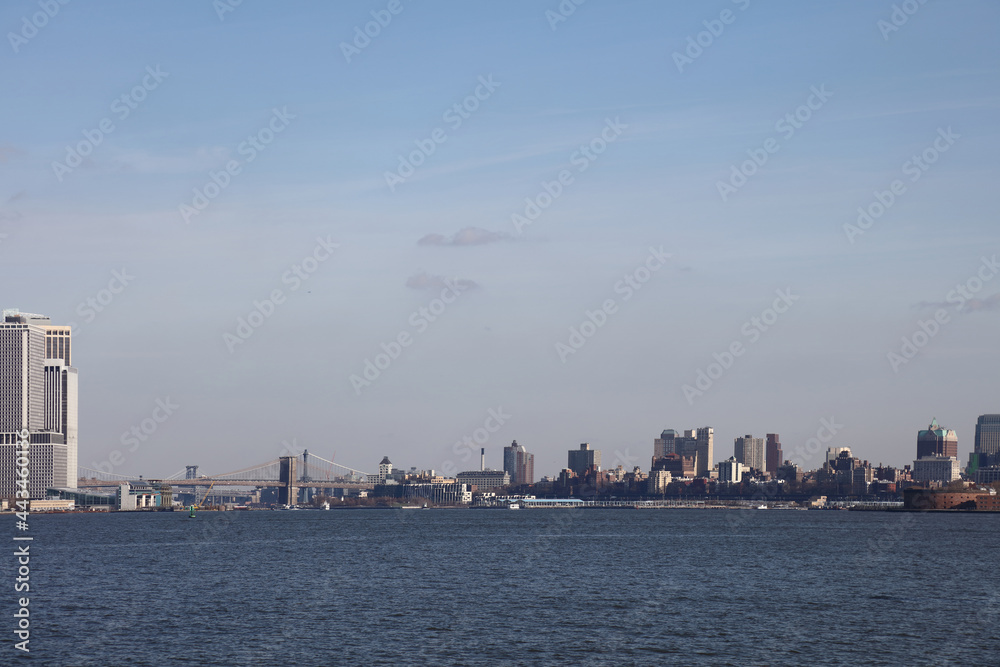 Brooklyn Bridge und Brooklyn Skyline / Brooklyn Bridge and Brooklyn Skyline