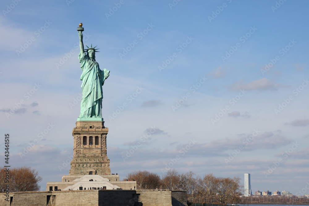 Fototapeta premium Freiheitsstatue / Satue of Liberty or Liberty Enlightening the World /
