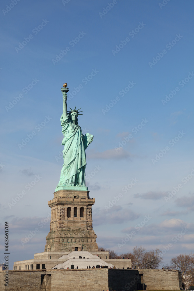Fototapeta premium Freiheitsstatue / Satue of Liberty or Liberty Enlightening the World /