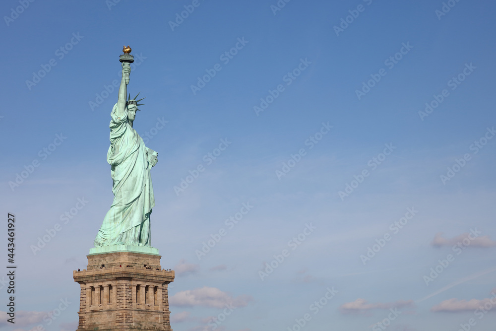 Obraz premium Freiheitsstatue / Satue of Liberty or Liberty Enlightening the World /