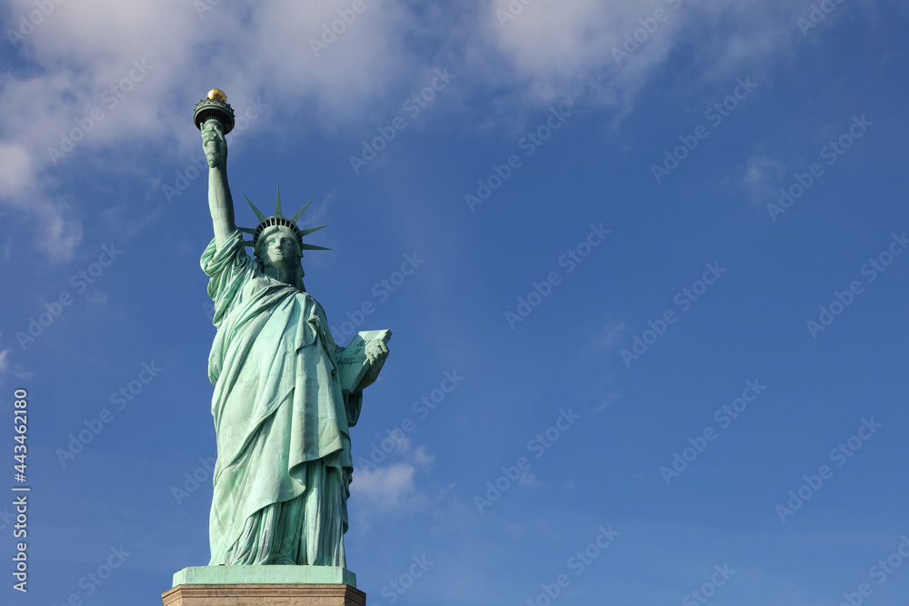 Fototapeta premium Freiheitsstatue / Satue of Liberty or Liberty Enlightening the World /