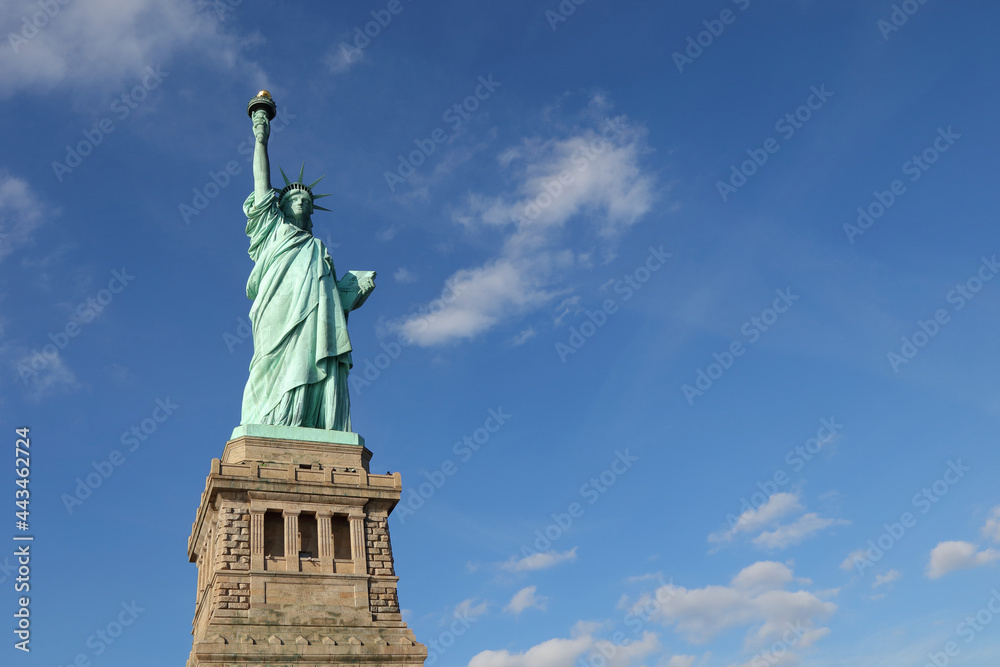Obraz premium Freiheitsstatue / Satue of Liberty or Liberty Enlightening the World /