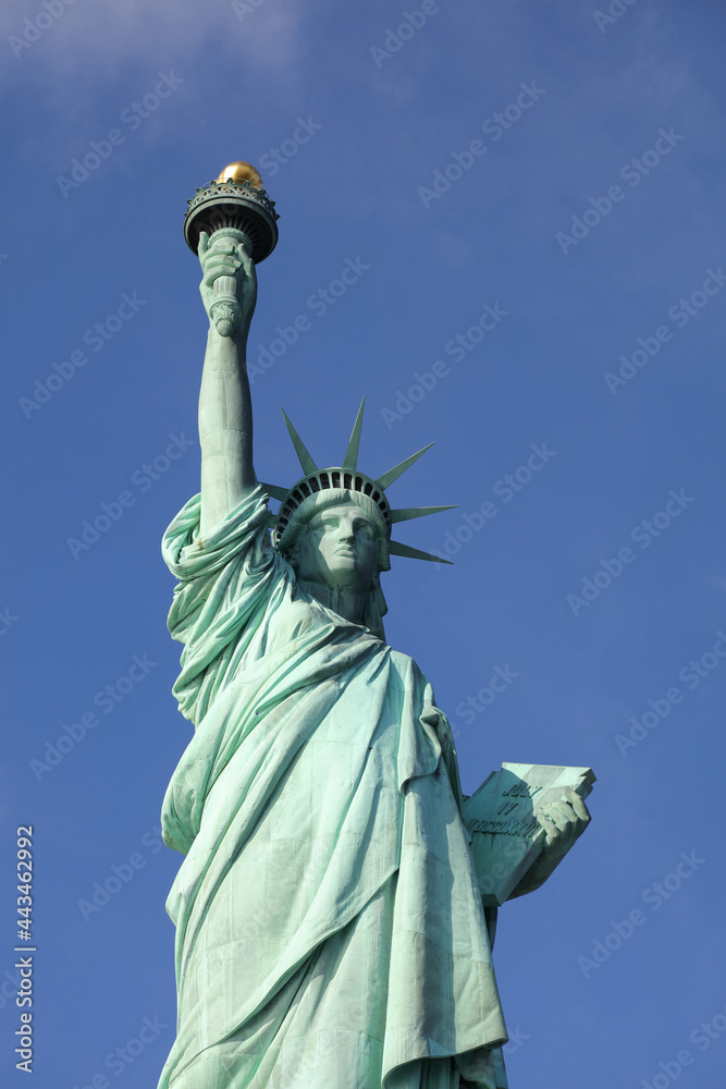 Fototapeta premium Freiheitsstatue / Satue of Liberty or Liberty Enlightening the World /