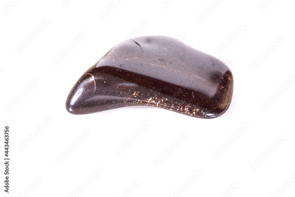 Macro mineral stone jasper on a white background Macro mineral stone jasper on a white background