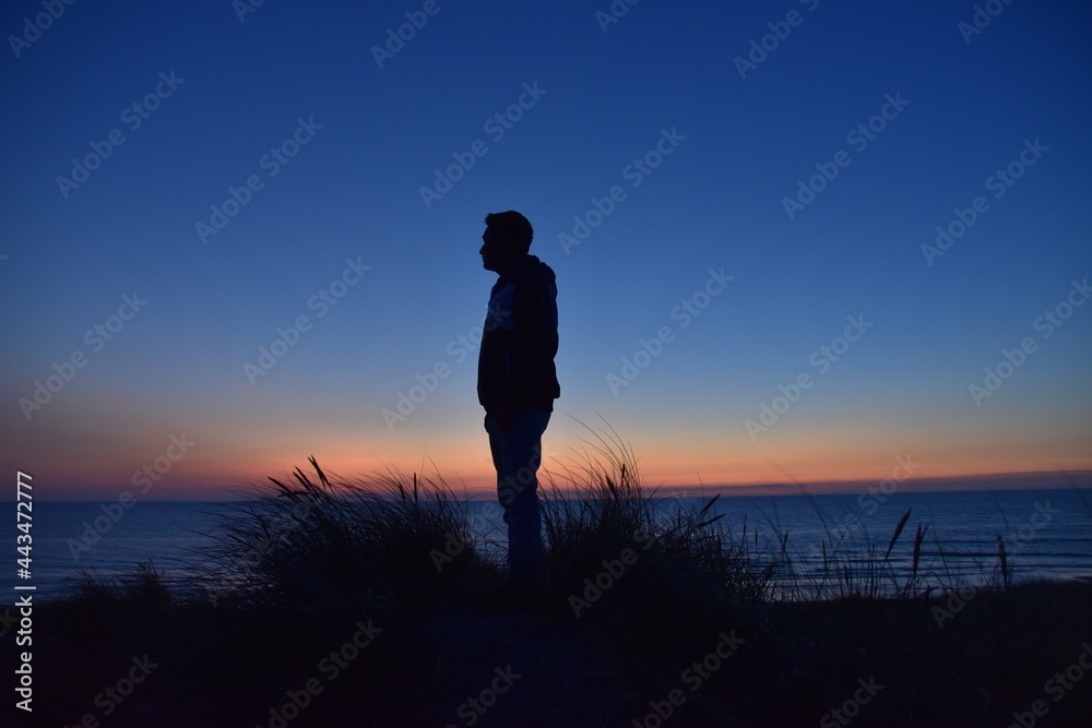 Atardecer en la playa