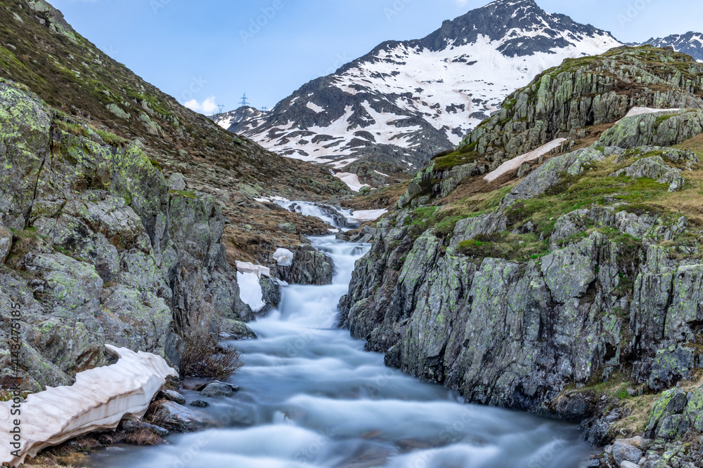 Isländische Landschaft in der schönen Schweiz Isländische Landschaft in der schönen Schweiz