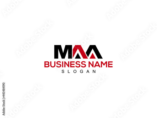 Letter MAA Logo Icon Vector Image Design For Your Business photo