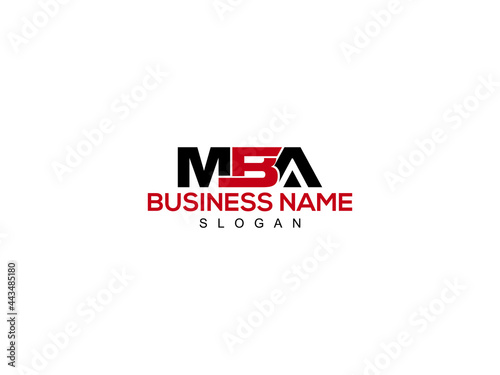 Letter MBA Logo Icon Vector Image Design For Your Business