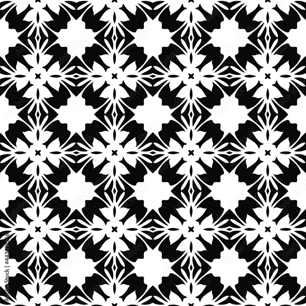 floral seamless pattern background.Geometric ornament for wallpapers and backgrounds. Black and white
pattern.
floral seamless pattern background.Geometric ornament for wallpapers and backgrounds. Black and white
pattern.