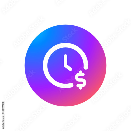 Time is Money - Sticker