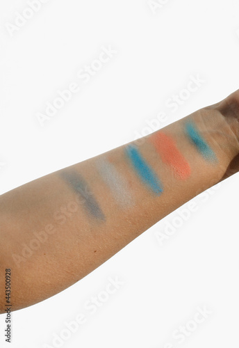 swatch on hand