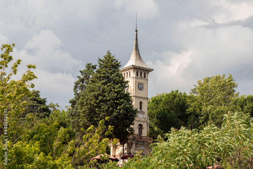 Historical Kocaeli, izmit clock tower, It was built in 1902 on the 25th anniversary of Sultan Abdulhamid II's accession to the throne.