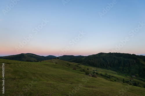 Fototapeta Naklejka Na Ścianę i Meble -  Carpathian mountains in Bukovina, Ukraine