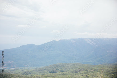 mountain landscape nature top of mountain green slope