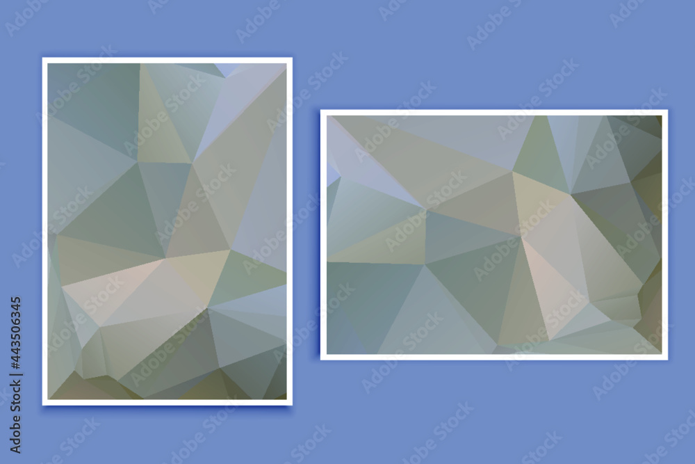 Fototapeta premium abstract textured polygonal background vector. Blurry triangle design. The pattern can be used for the background. 