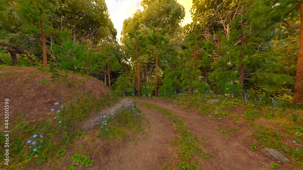 Fototapeta premium 緑の風景