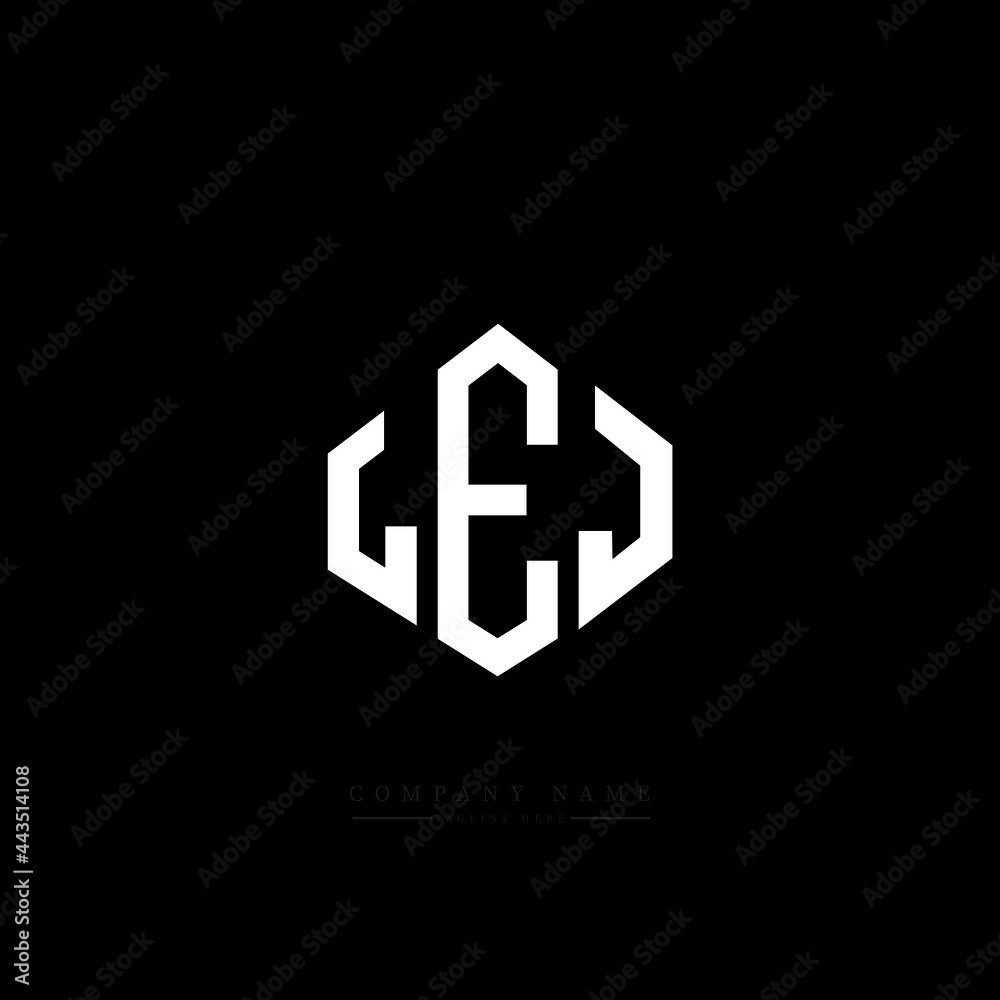 LEJ letter logo design with polygon shape. LEJ polygon logo monogram. LEJ cube logo design. LEJ hexagon vector logo template white and black colors. LEJ monogram, LEJ business and real estate logo. LEJ letter logo design with polygon shape. LEJ polygon logo monogram. LEJ cube logo design. LEJ hexagon vector logo template white and black colors. LEJ monogram, LEJ business and real estate logo.
