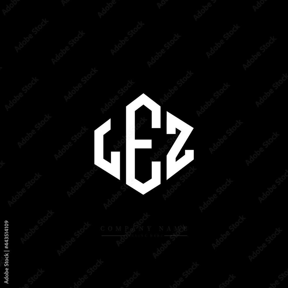LEZ letter logo design with polygon shape. LEZ polygon logo monogram. LEZ cube logo design. LEZ hexagon vector logo template white and black colors. LEZ monogram, LEZ business and real estate logo. LEZ letter logo design with polygon shape. LEZ polygon logo monogram. LEZ cube logo design. LEZ hexagon vector logo template white and black colors. LEZ monogram, LEZ business and real estate logo.
