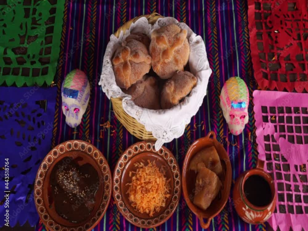 Ofrenda Día de muertos en México
