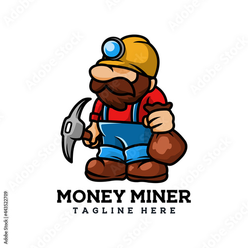 miner mining bit coin mine industrial gold