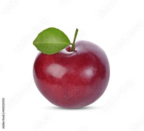 Close up of Cherry isolated on white background