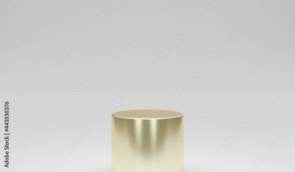 Silver podium minimalist with grey background . 3d illustration rendering . design element for product , business , event , holiday and etc . metal Silver podium minimalist with grey background . 3d illustration rendering . design element for product , business , event , holiday and etc . metal