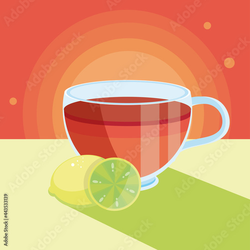 tea with lemon