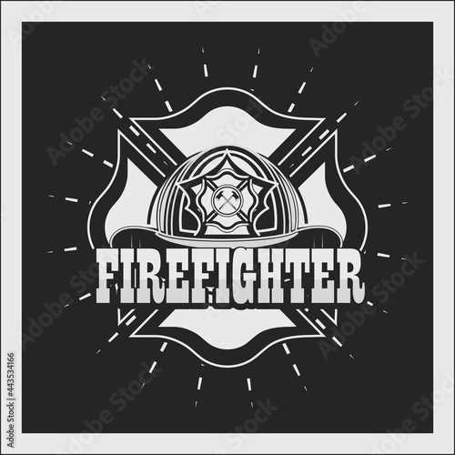 firefighter hat badge