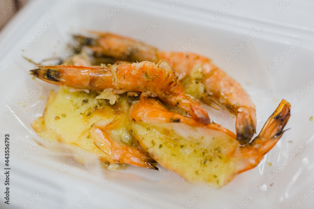 Baked Shrimp with Cheese. Baked Shrimp with Cheese.