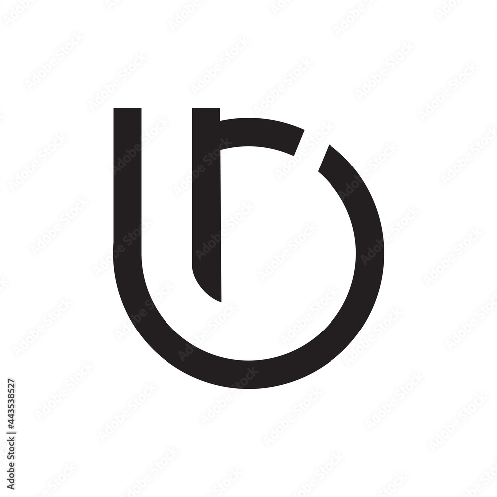 creative simple vector design initial br logo creative simple vector design initial br logo